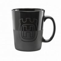 TAZA HUSQVARNA LOGO MUG NEGRA